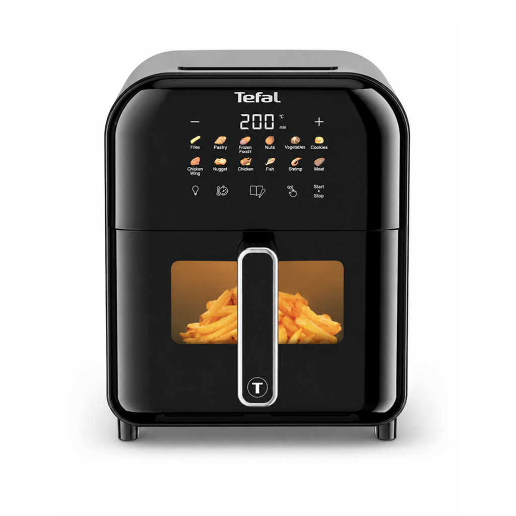 Tefal Penggorengan Udara - 6L Easy Fry Window Air Fryer Digital EY821865 EY8218