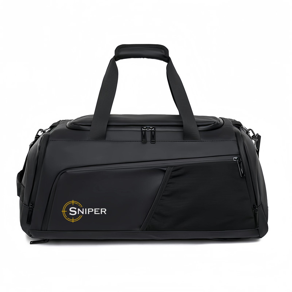 PGM102)High Quality 3in1 Water Resistant 42L SNIPER Duffel Bag Gym Bag Travel Bag with Backpack func