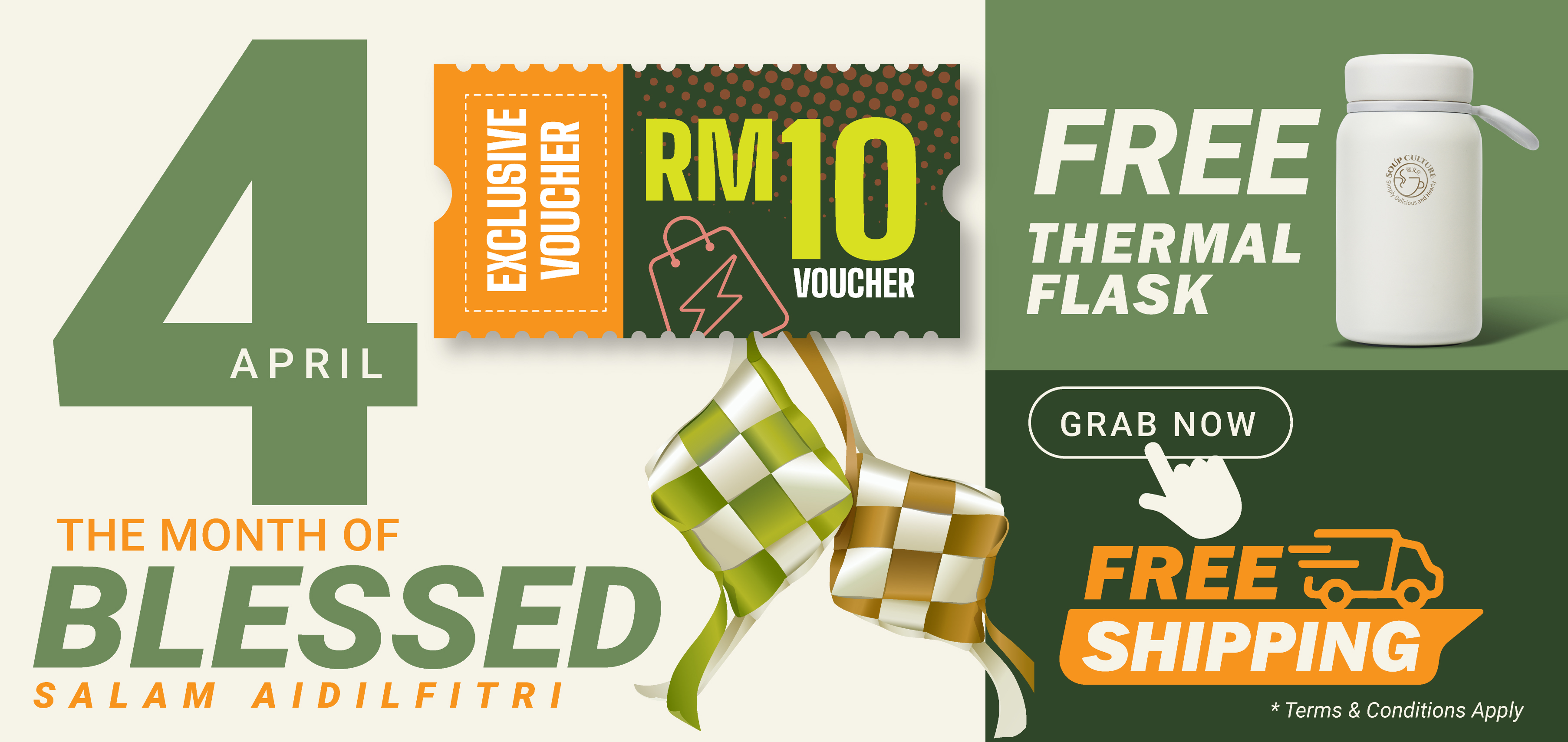 Soup Culture Month of Raya Promotion – Get Exclusive Gifts!