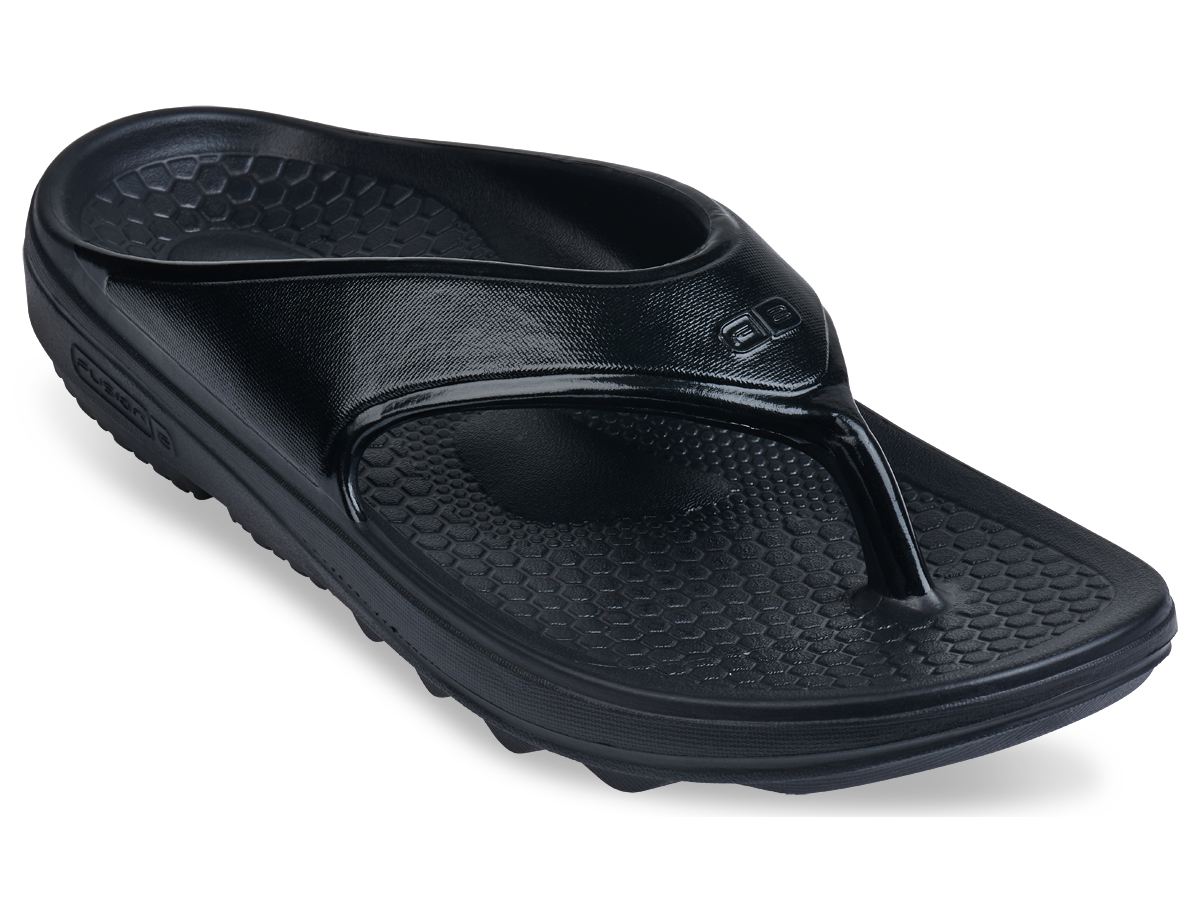 Spenco Mens Fusion 2 Fade Slide Black Shoes (NWT) Fusion 2 Sandal – Waco Shoe Company main image 3