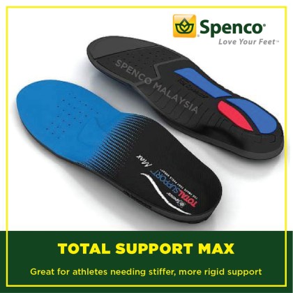 thumbnail image 2 of Spenco Total Support Max Insoles – Size 4 (Men's 10-11 / Women's 11-12) 2 of 5