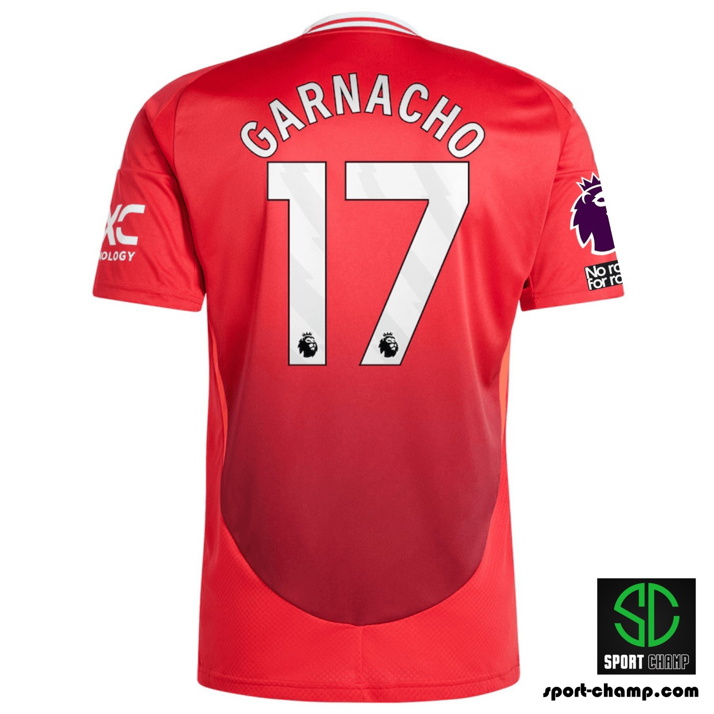 adidas Manchester United シャツ ASIAサイズ ADIDAS MANCHESTER UNITED 24/25 HOME SHIRT WITH GARNACHO 17