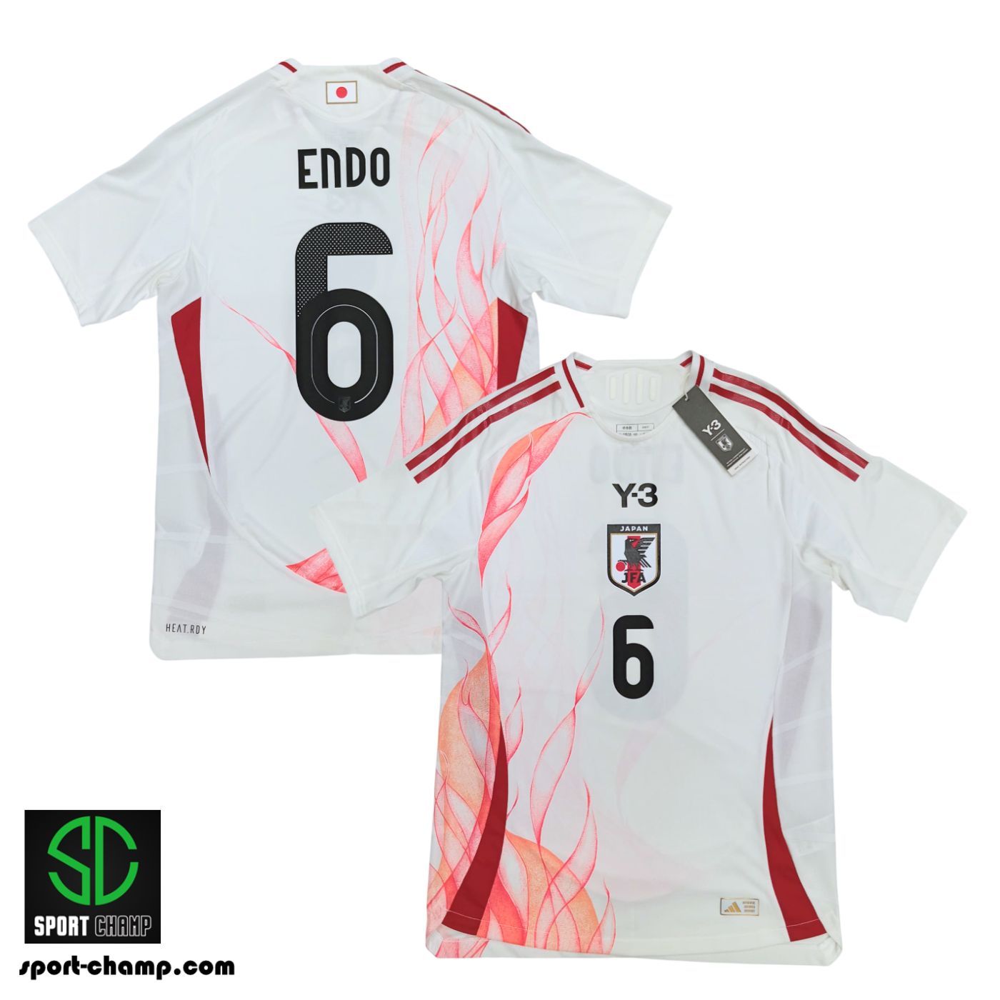 Y-3 日本代表 ENDO 6 シャツ サッカー日本 代表｜Y-3 【アディダス公式】