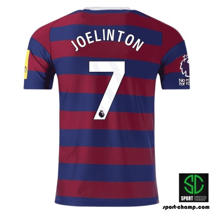 ADIDAS NEWCASTLE UNITED 24/25 AWAY SHIRT WITH JOELINTON 7 & EPL