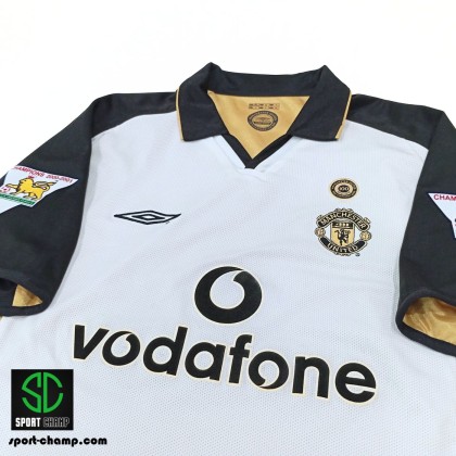 2001/02 Manchester United Extérieur – Beckham 7 *CENTENAIRE* (L