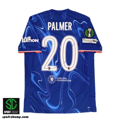 NIKE CHELSEA 2024/25 HOME SHIRT WITH FULL SET PALMER 20 AND UECL