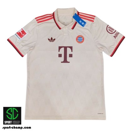 ADIDAS FC BAYERN MUNICH 24/25 THIRD SHIRT WITH KANE 9 & BUNDESLIGA