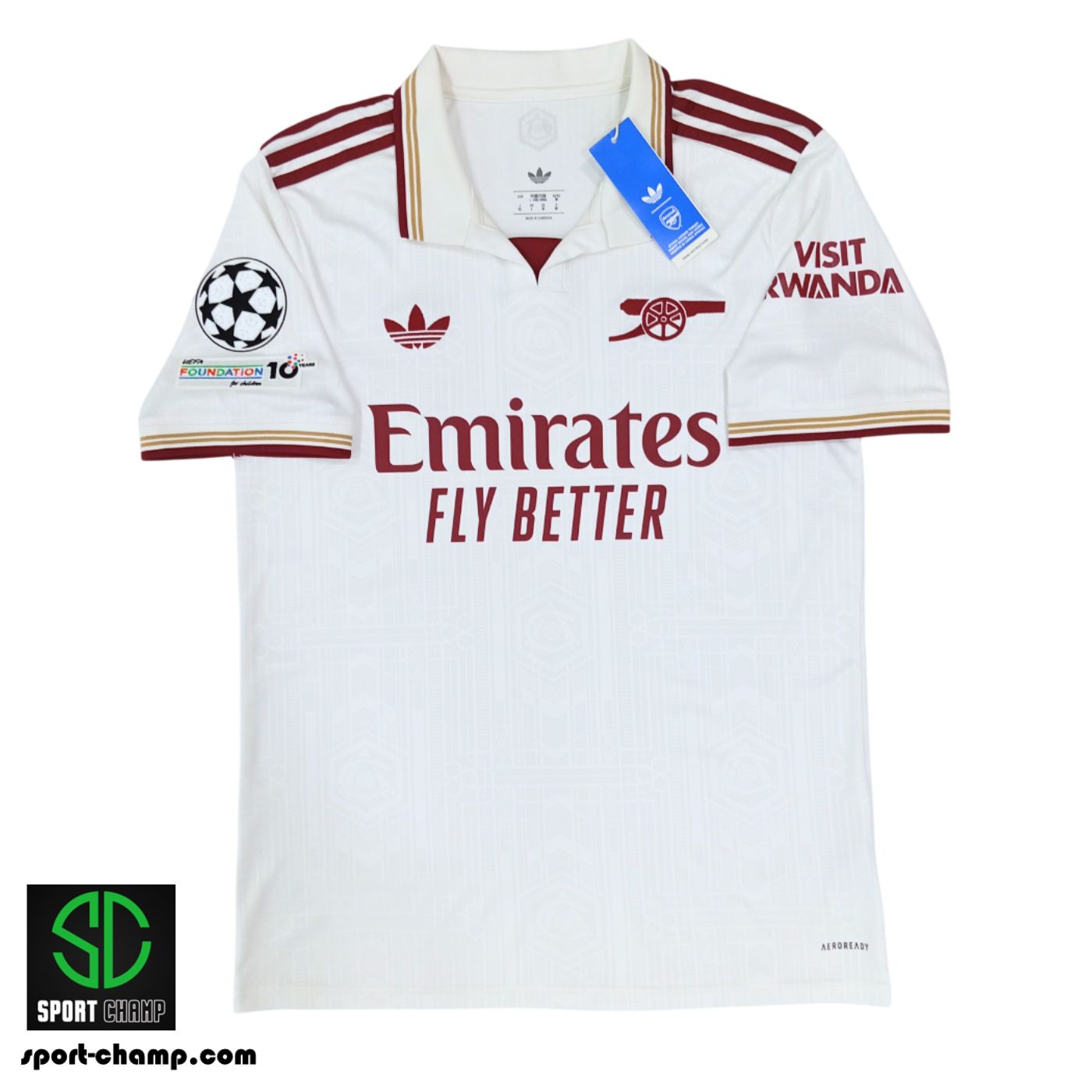 adidas Arsenal ホワイトシャツ Lサイズ adidas Arsenal ホワイトシャツ Lサイズ