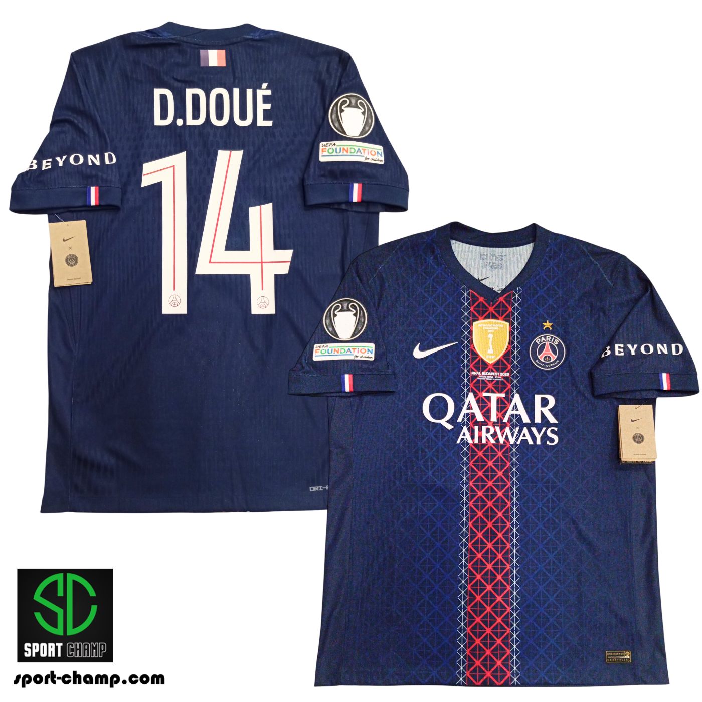 PLAYER EDITION) NIKE PARIS SAINT-GERMAIN (PSG) 2025/26 HOME SHIRT