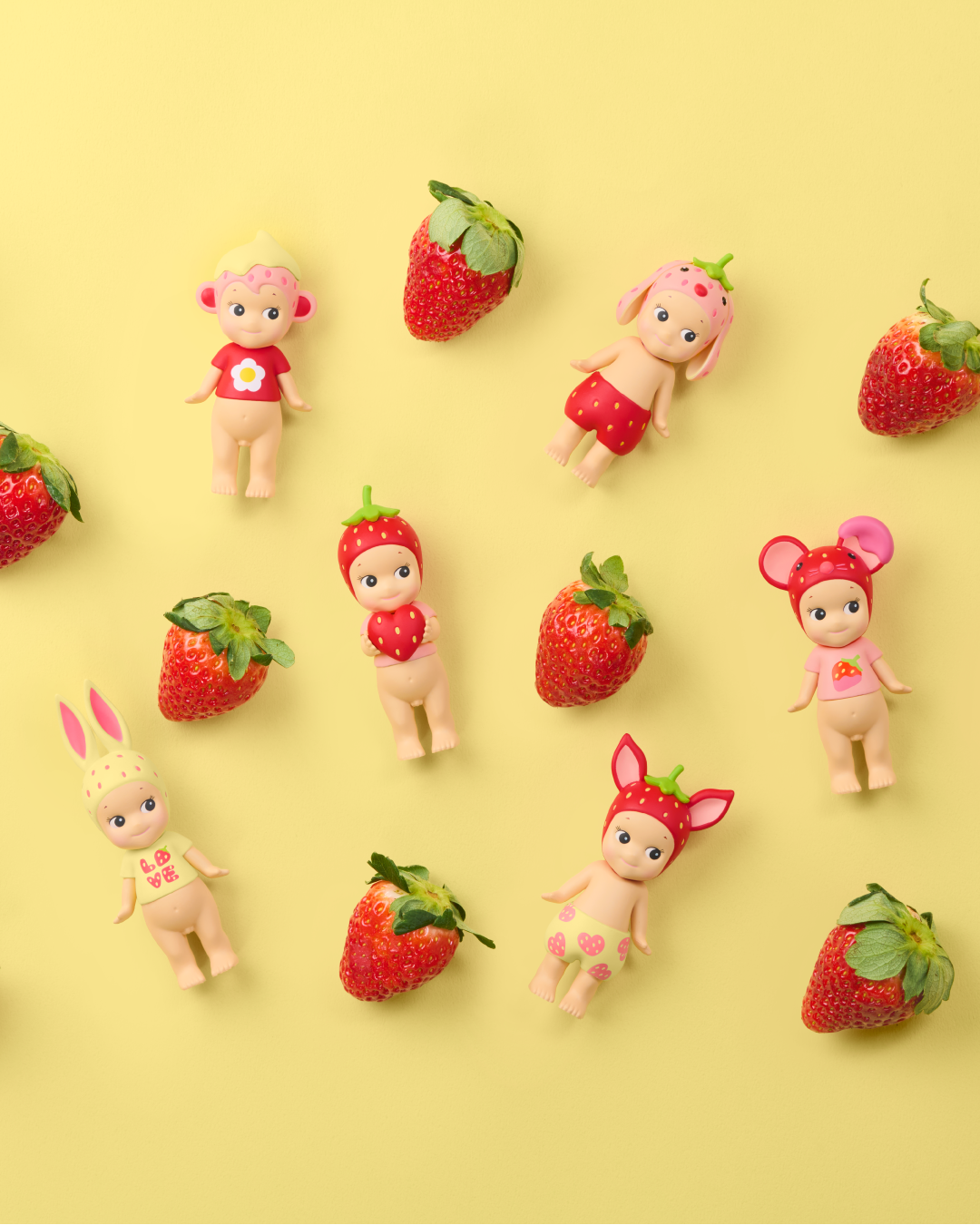 その他 Sonny Angel Strawberry Vintage Sonny Angel Blind Box // Strawberry Love | Stickerrific | Journals