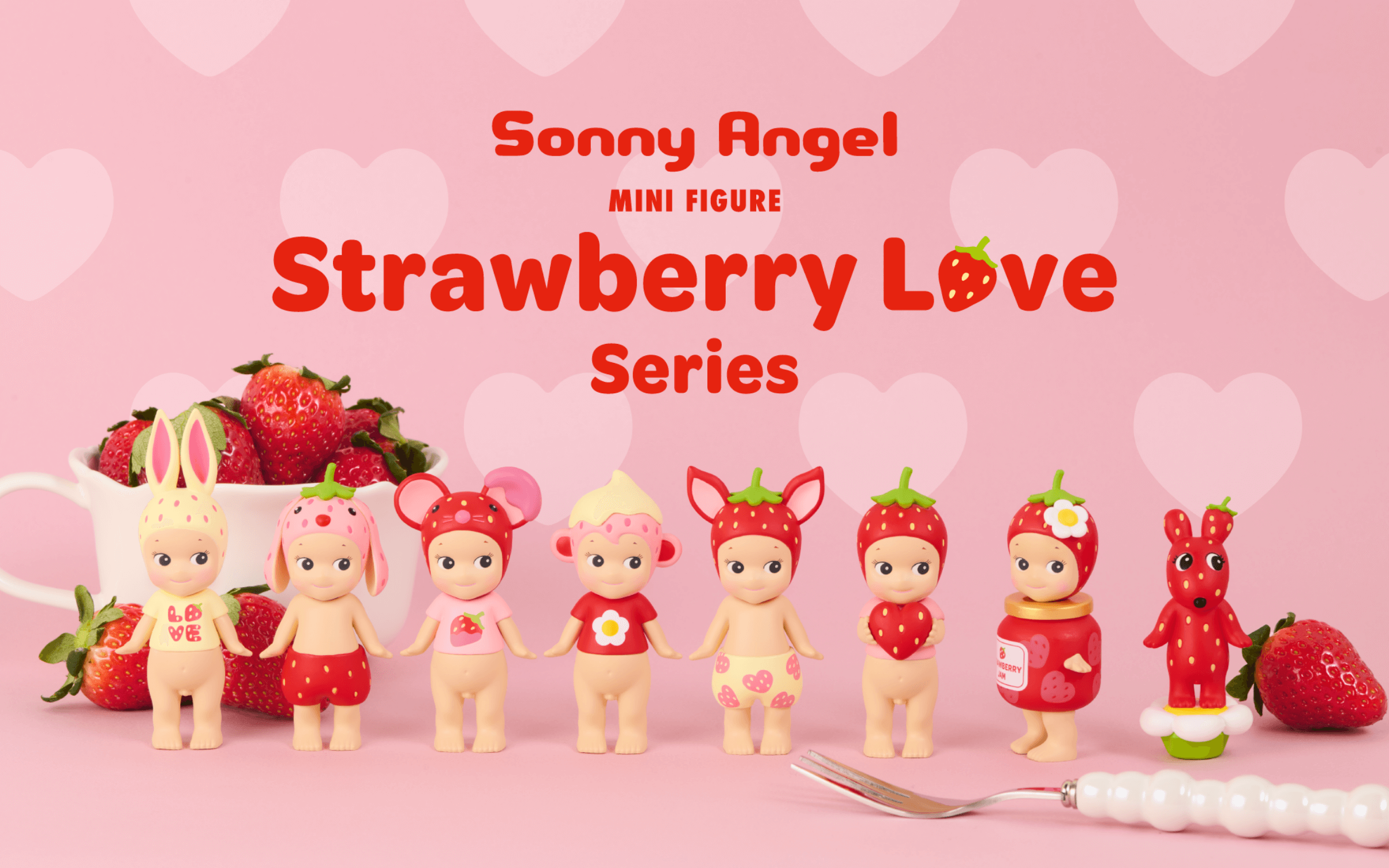 ソニーエンジェル　ストロベリーラブ　シュリンク付き　box Sonny Angel Blind Box // Strawberry Love | Stickerrific | Journals