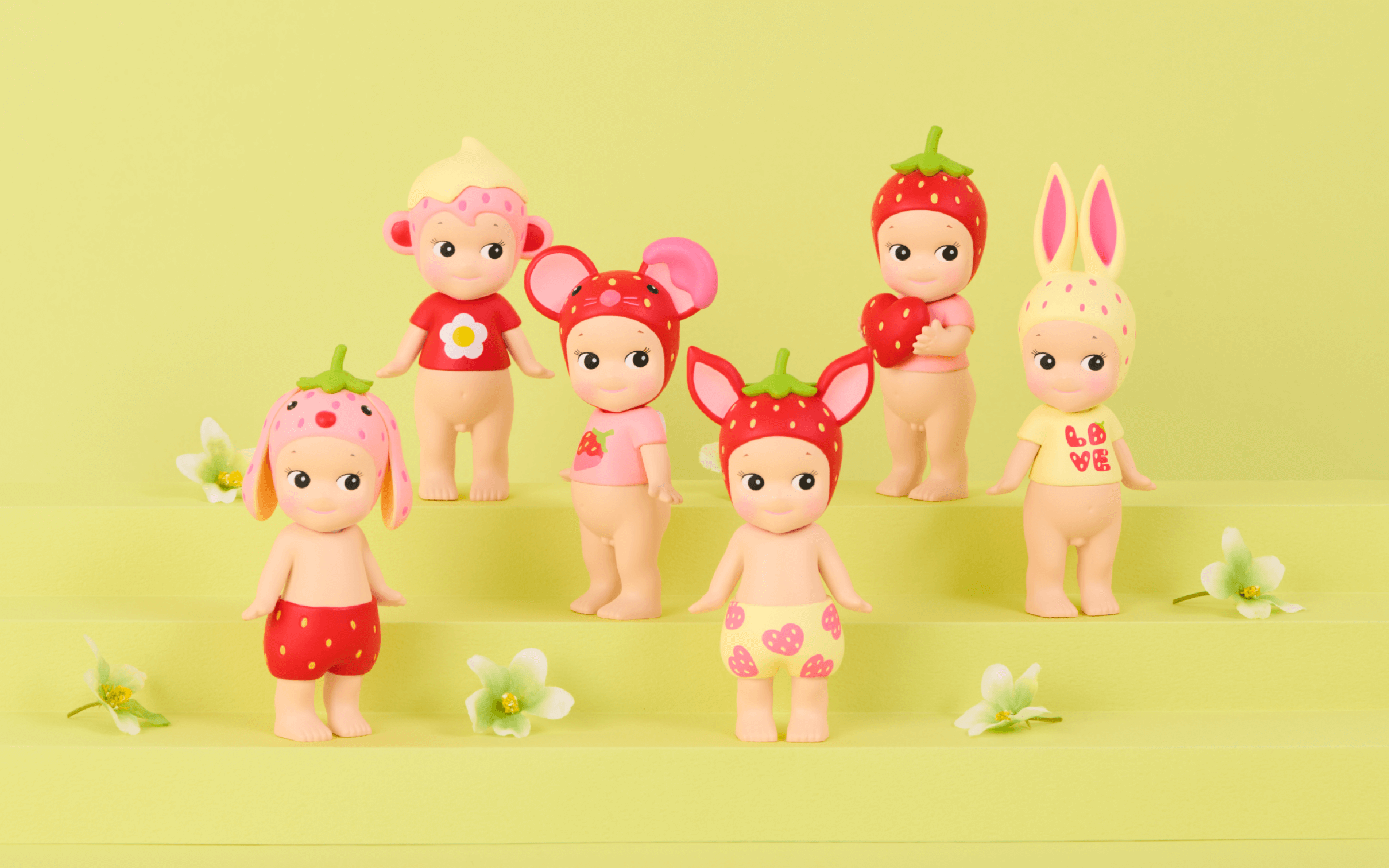 Sonny Angel Blind Box // Strawberry Love | Stickerrific | Journals