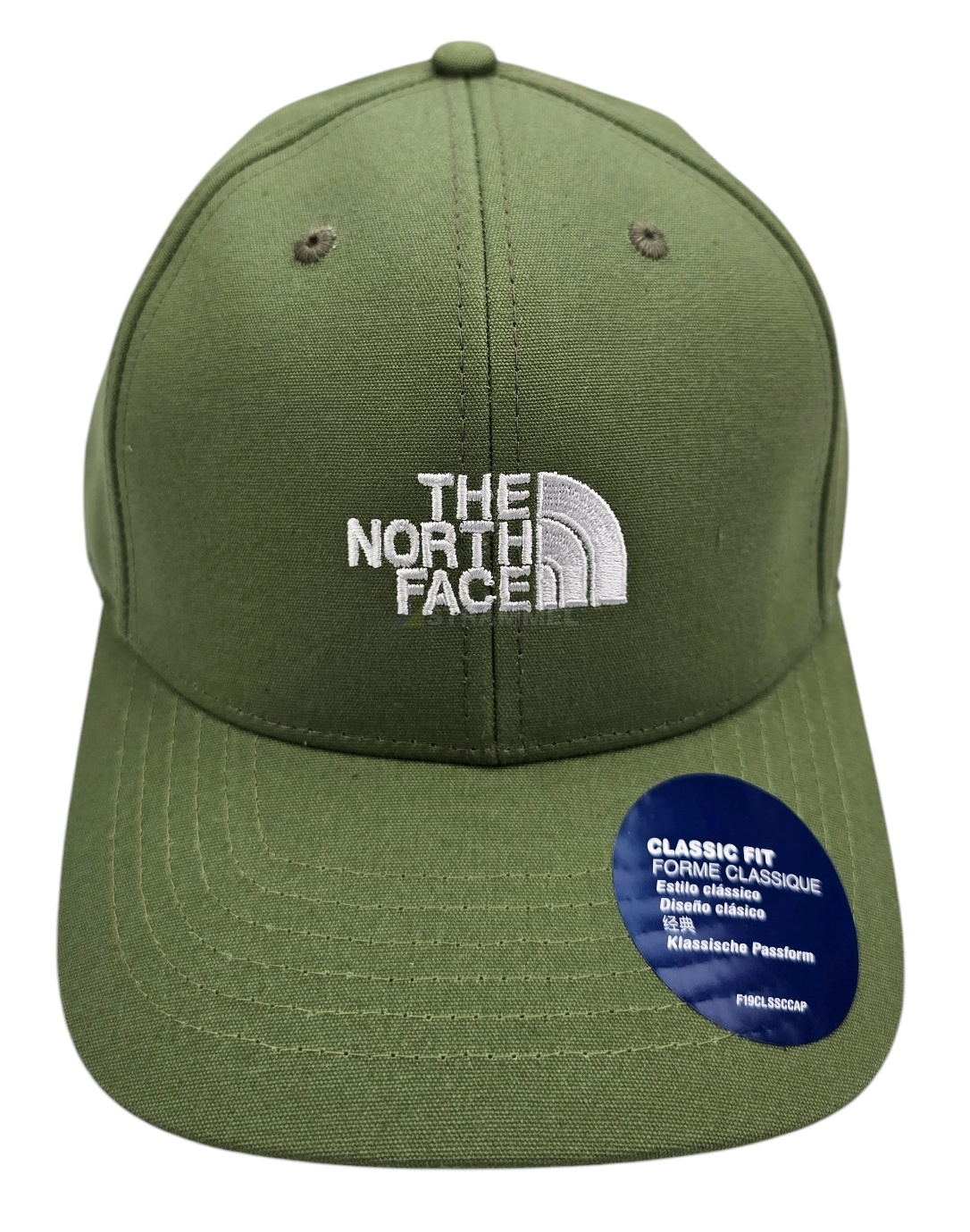 [100% Authentic] The North Face 66 Classic GREEN Recycled Baseball Cap Hat Plain Color Unisex [Ready