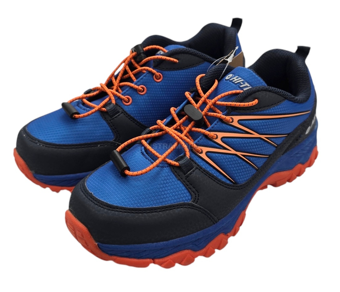 [100% ɑuthentic] Hi-Tec Kinder Sneaker Children's Shoes Kids Trail Explorer Low For Hiking Trekking 