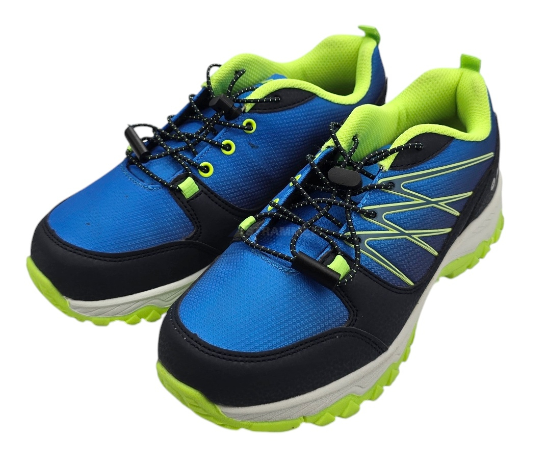 [100% ɑuthentic] Hi-Tec Kinder Sneaker Children's Shoes Kids Trail Explorer Low For Hiking Trekking 