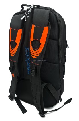 Adidas Black Predator Backpack Laptop Bag Fits 17 Inch Laptop For