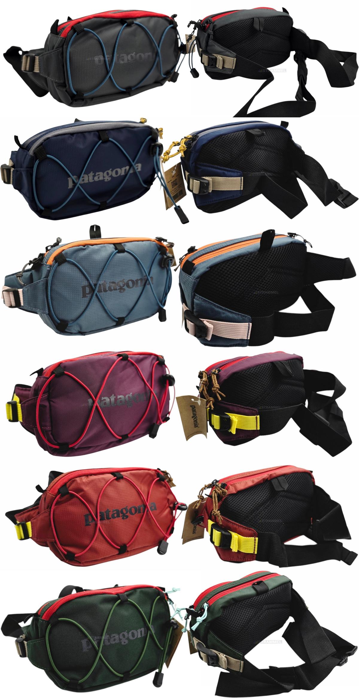 Patagonia Pouch 2.2 Litre With Front Elastic Bungee Cord Crossbody
