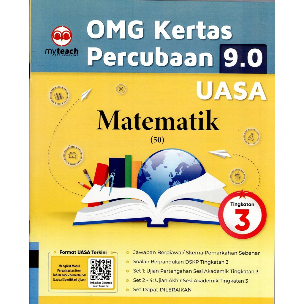 [ADM] BUKU LATIHAN : OMG KERTAS PERCUBAAN UASA 9.0 TINGKATAN 1-3