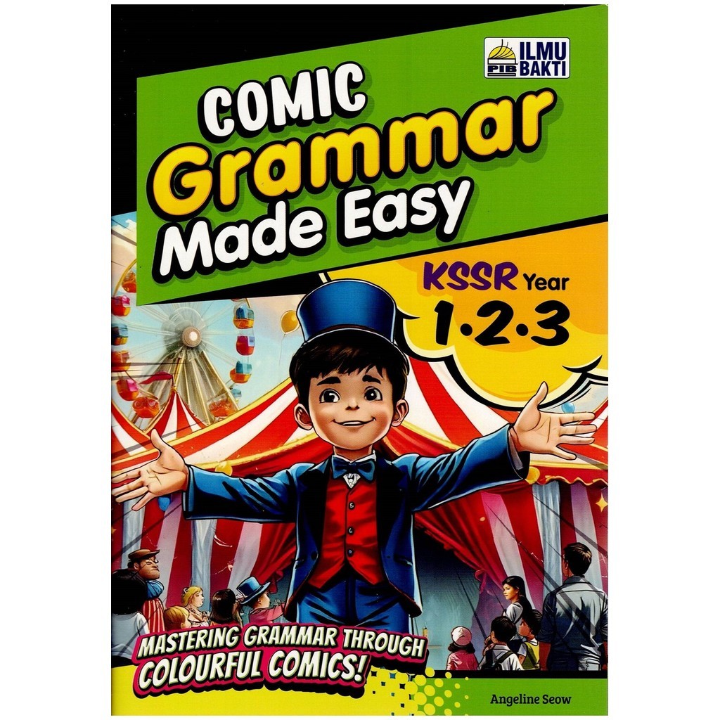 [ADM] BUKU RUJUKAN SK: COMIC GRAMMAR MADE EASY KSSR YEAR 1-3/ 4-6