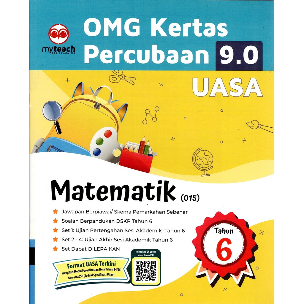 [ADM] BUKU LATIHAN : OMG KERTAS PERCUBAAN UASA 9.0 TAHUN 4-6