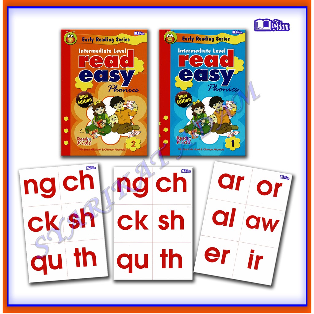 [ADM] READ EASY SET (INTERMEDIATE LEVEL, ADVANCED LEVEL & FLASH CARDS)