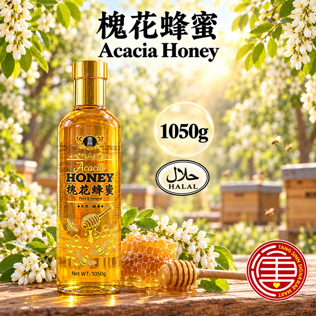 1.05KG] JY Acacia Honey 金燕槐花蜂蜜| TANG SINN SIGNATURE FOOD SDN BHD