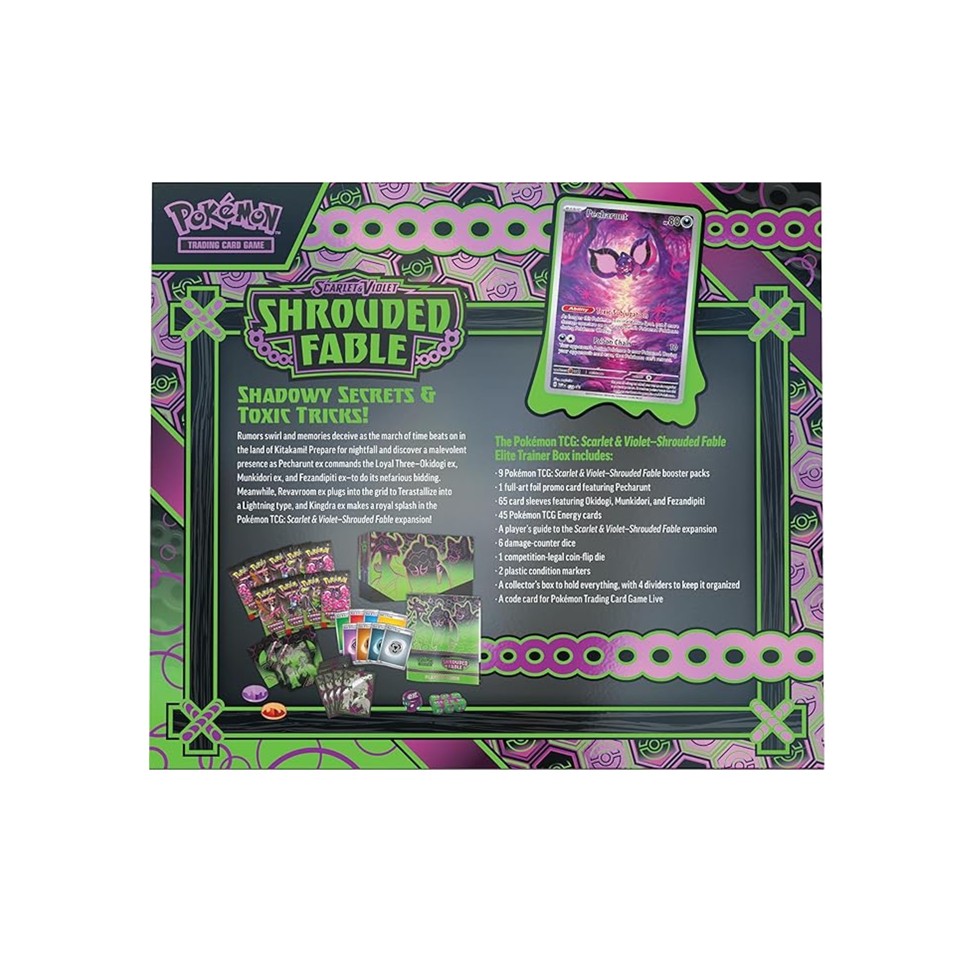 Pokmon TCG: SV6.5 Shourded Fable Elite Trainer Box | TCGLAH.com Malaysia  Pokemon Trading Card Game Official Retail Partner