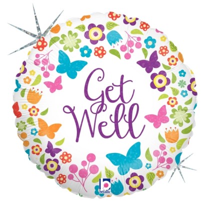 32154 - Butterflies & Flowers Get Well (9