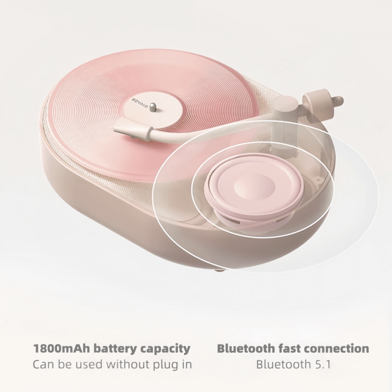 EZVALO Mira Aromatherapy Atmosphere Light Bluetooth Speaker