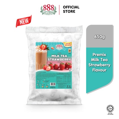 888 Premix Milk Tea Strawberry (650g) | TG MALL
