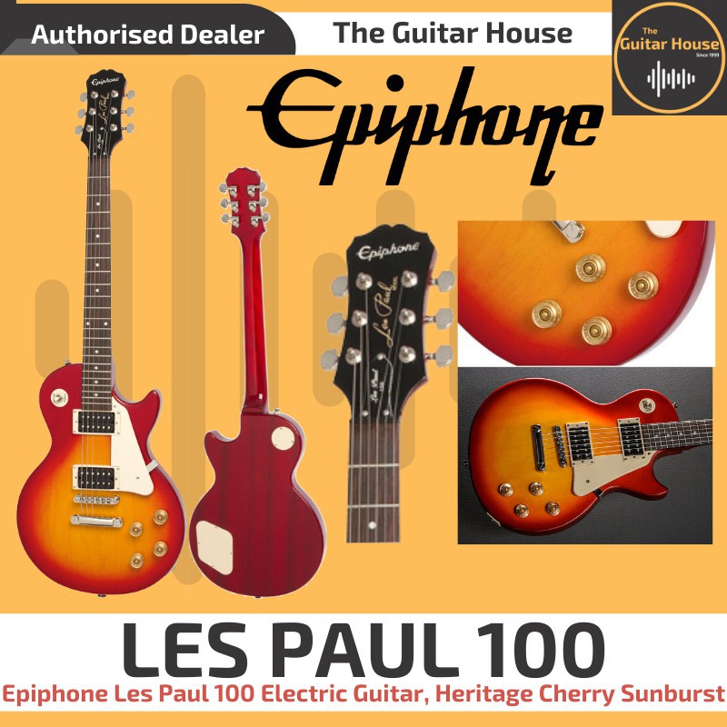 Epiphone Les Paul 100 Electric Guitar (LP100) | The Guitar House