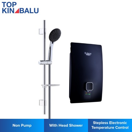 RUBINE RWH-S700N-CCB INSTANT WATER HEATER NON PUMP (CARBON BLACK)