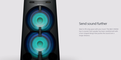 SONY MUTEKI HIGH POWER HOME AUDIO SYSTEM MHC-V90DW Top Kinabalu