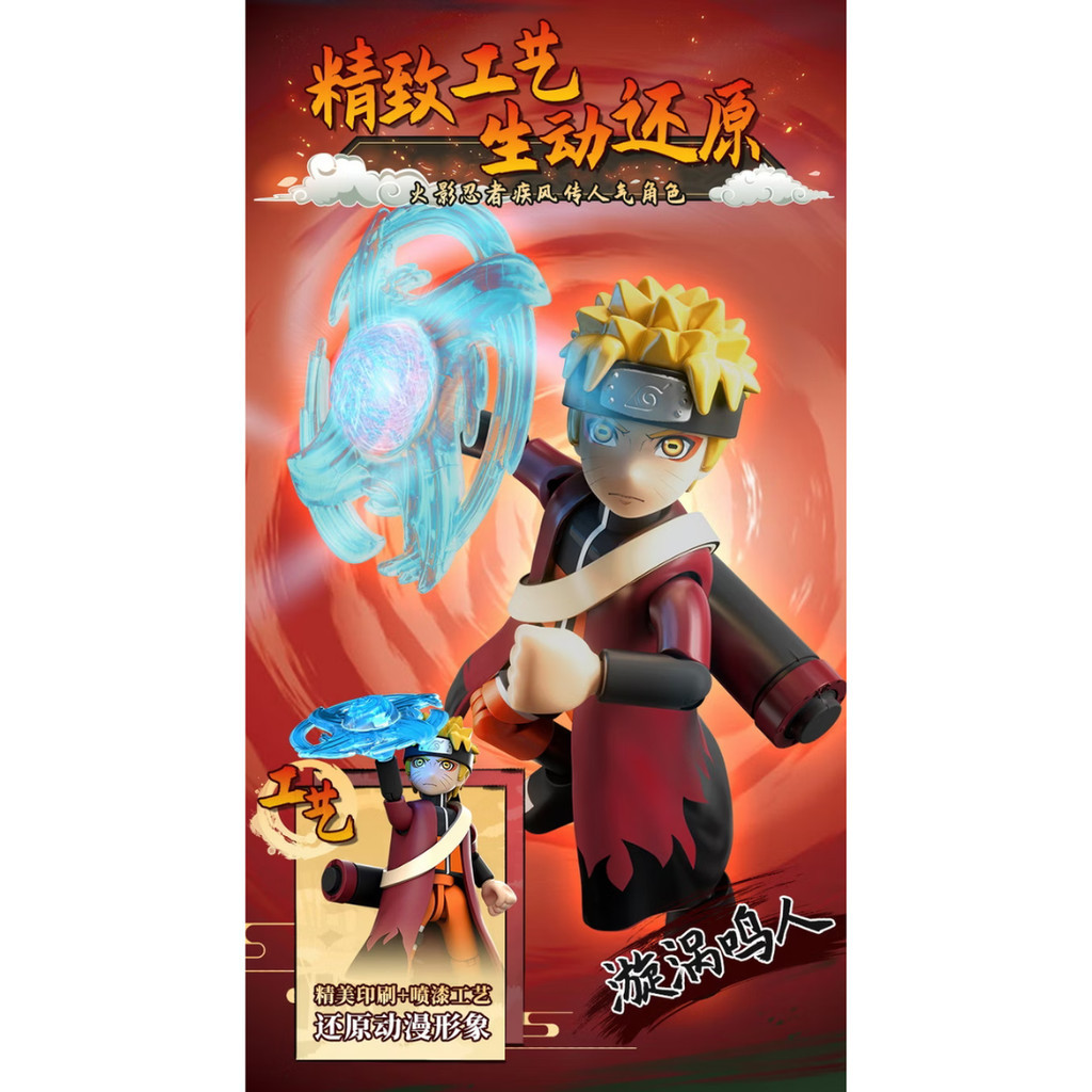 Buluke / Blokees Naruto Shippuden GV02 Galaxy Version Blind Box
