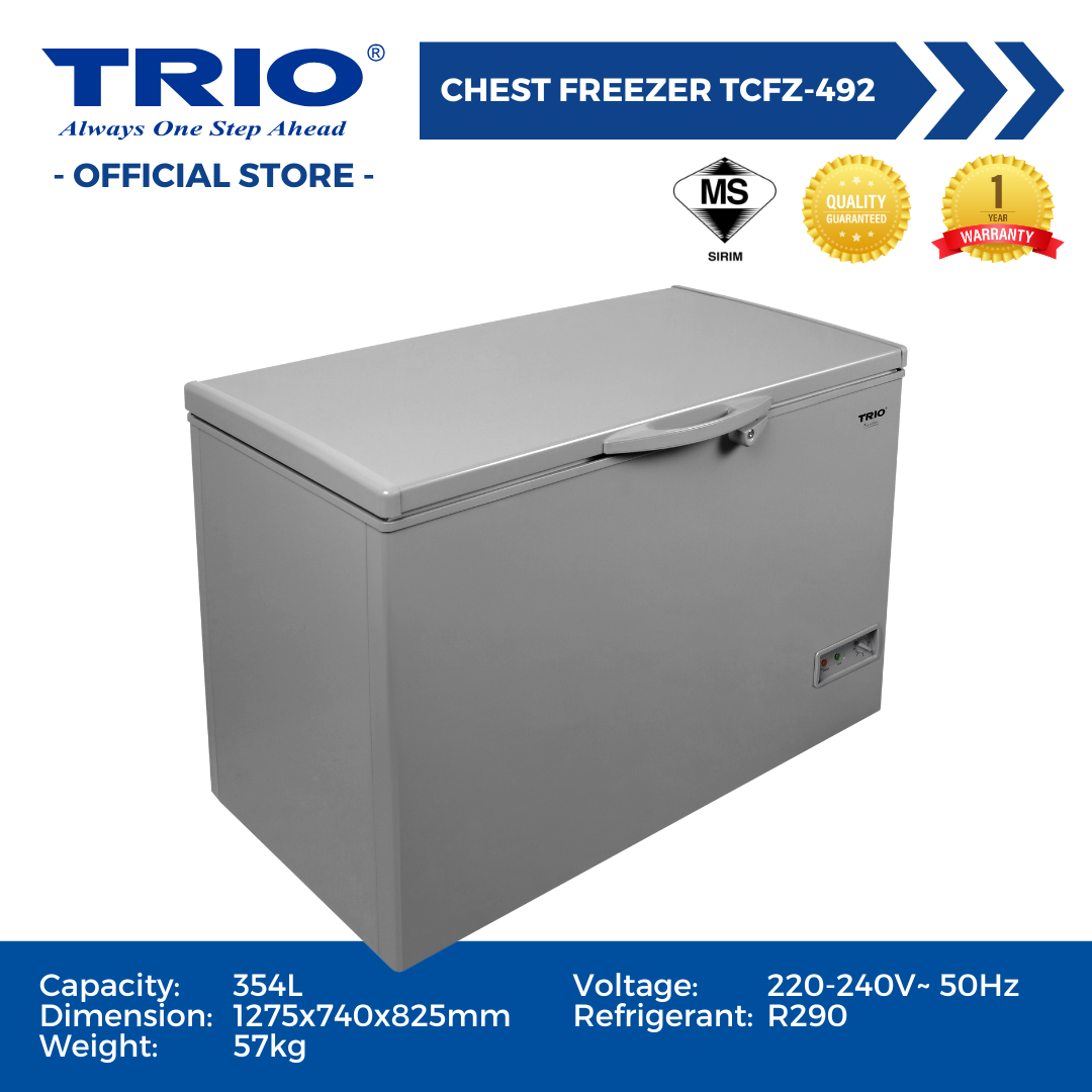 Trio 354L Chest Freezer (TCFZ-492) | Trio Kaden - Always One Step