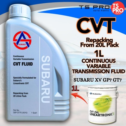 Subaru Genuine CVT Auto Transmission Fluid 1L - Subaru XV GP7 GT7