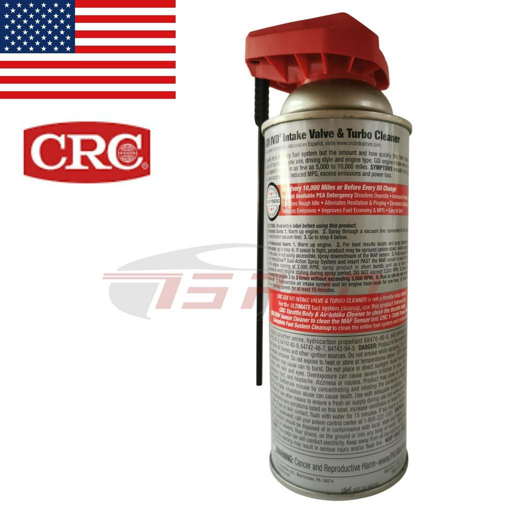 CRC GDI IVD® INTAKE VALVE & TURBO CLEANER Throttle Body Spray 11 Wt Oz I2785459521 CRC GDI IVD® INTAKE VALVE & TURBO CLEANER Throttle Body Spray 11 Wt Oz I2785459521