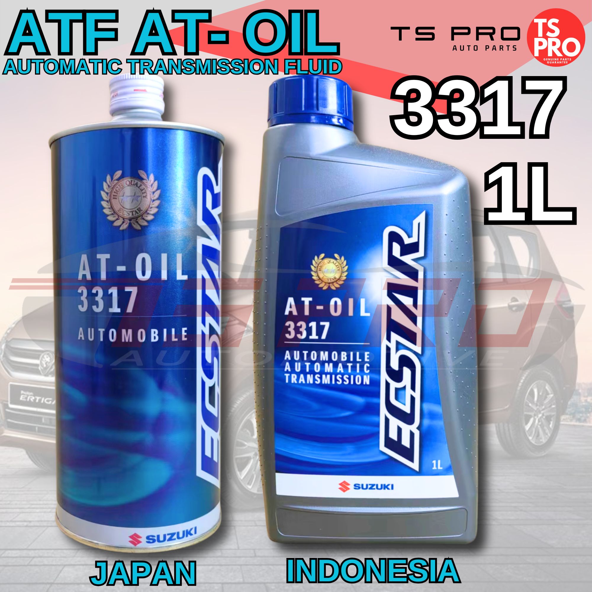 Suzuki Genuine ATF AT-Oil 3317 Auto Transmission Fluid 1L - Suzuki