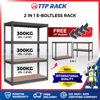 Reckon Rack Econ Rack 4 Levels Height 183cm With Joint | TTFRack™ | Malaysia's ...