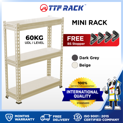 Mini Rack Storage Rack 3 Levels 60kg | TTFRack™ | Malaysia's Storage ...