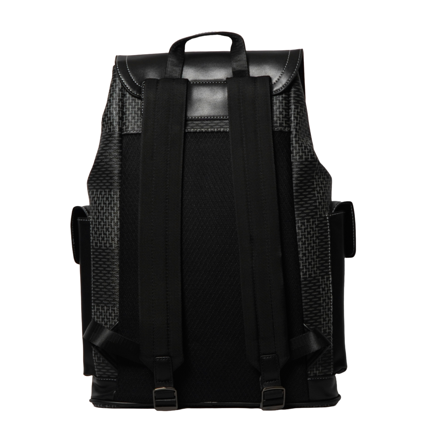 TUFF 83CB241 Black PU Leather Backpack Japan | TUFF タフ