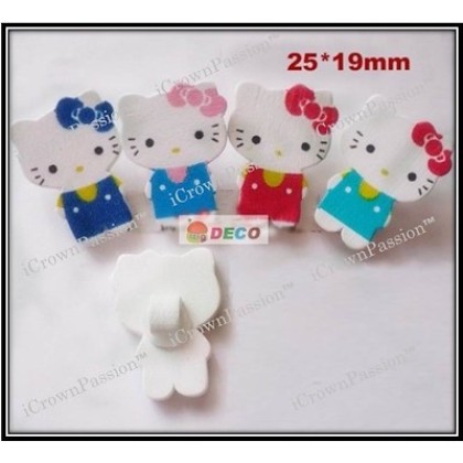 DIY Cute Hello Kitty Buttons | ICROWNSTORE