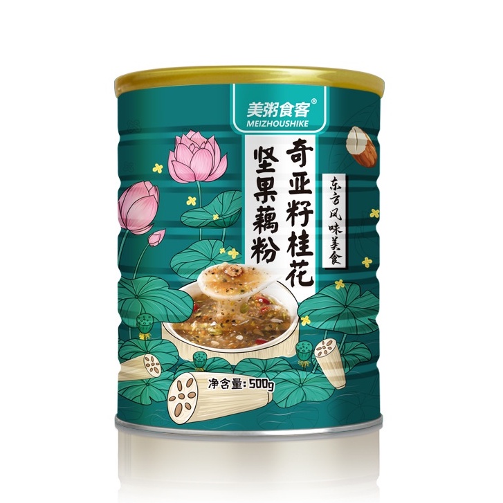 美粥食客罐装系列500G | 优品进口食品批发城