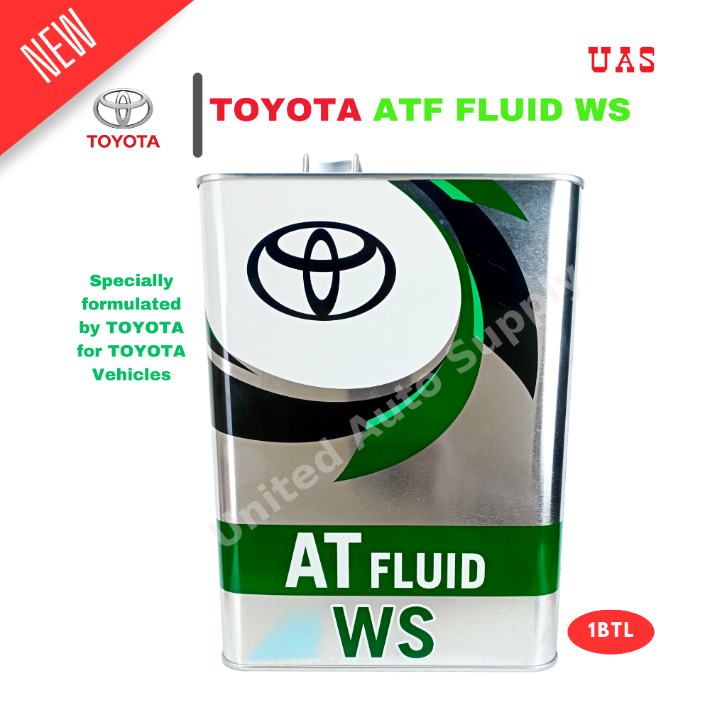 TOYOTA ATF WS Fluid 08886-81855 4 Liter Applicable for Toyota cars