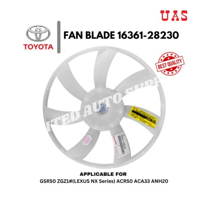 TOYOTA Fan Blade 16361-28230 (1pc) Applicable for ALPHARD ESTIMA