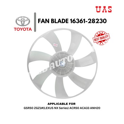 そらのみみ^(ФωФ)^ TOYOTA Fan Blade 16361-28230 (1pc) Applicable for ALPHARD ESTIMA