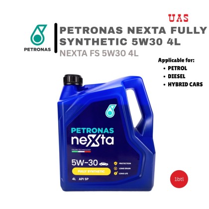 PETRONAS Nexta 5w30 Fully Synthetic Engine Oil (4liter) Applicable