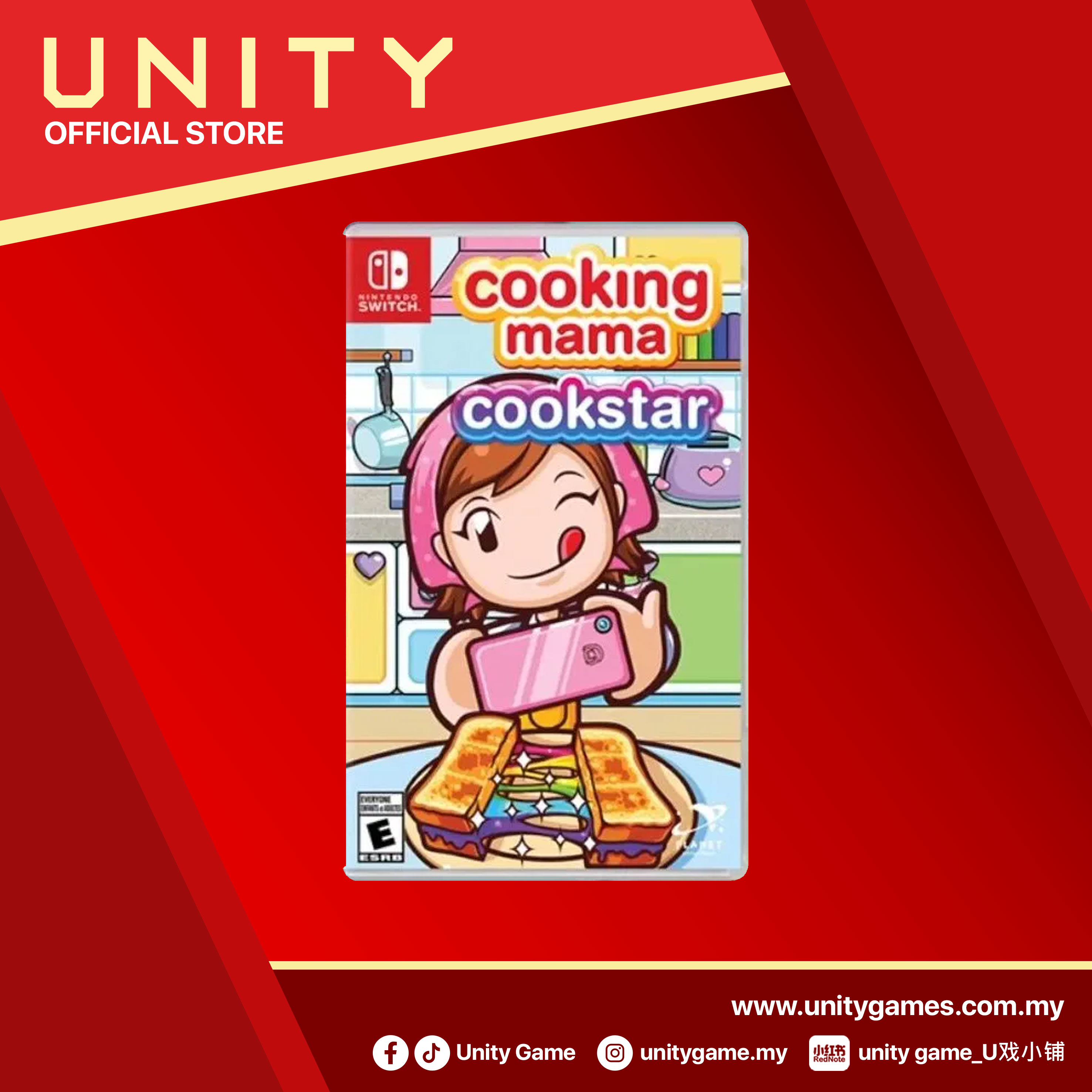 NSW Nintendo Switch Cooking Mama Cookstar [US/ENG] | Unity Game