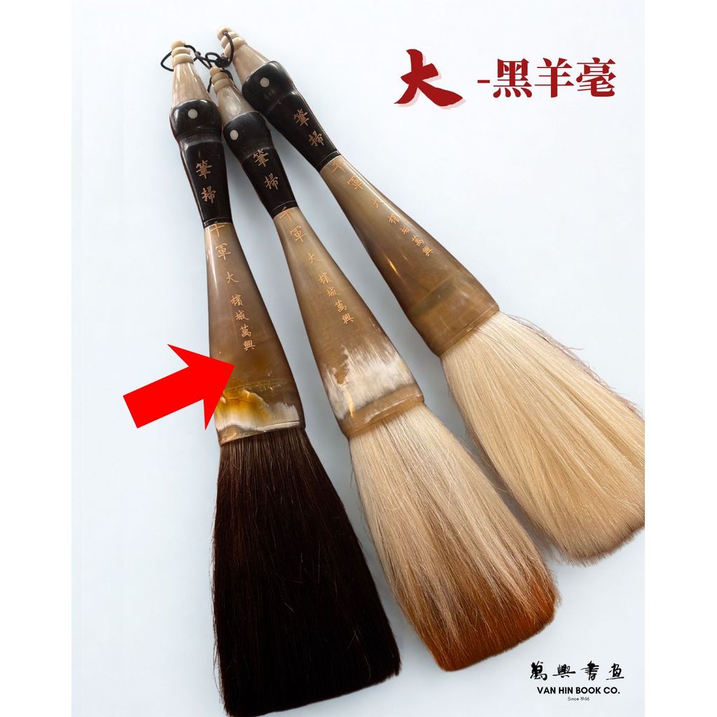 萬興出品] 笔扫千军抓筆五體皆宜篆隸楷行草書國畫筆渲染| [VH Made] Bi