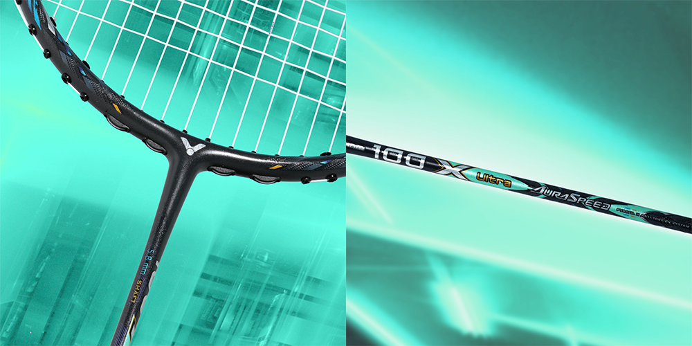 VICTOR バドミントンラケット AURASPEED 100X Ultra/オーラスピード